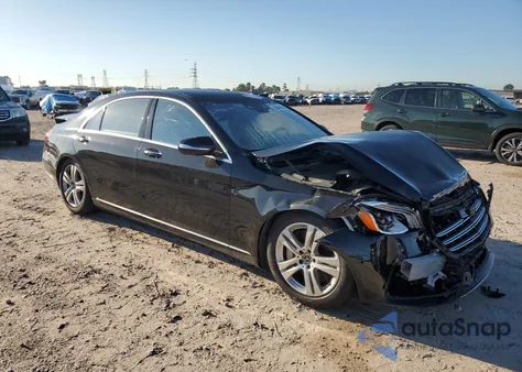 2018 Mercedes-Benz S 450 из США, поврежденный, VIN WDDUG6GB7JA408567